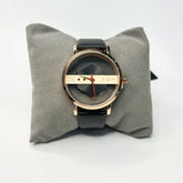 Tomi Black & Gold Luxury Watch