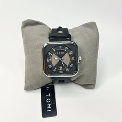To Square Dial Men’s Black Watch