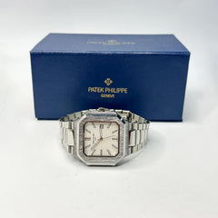 Pa Silver Square Men’s Watch