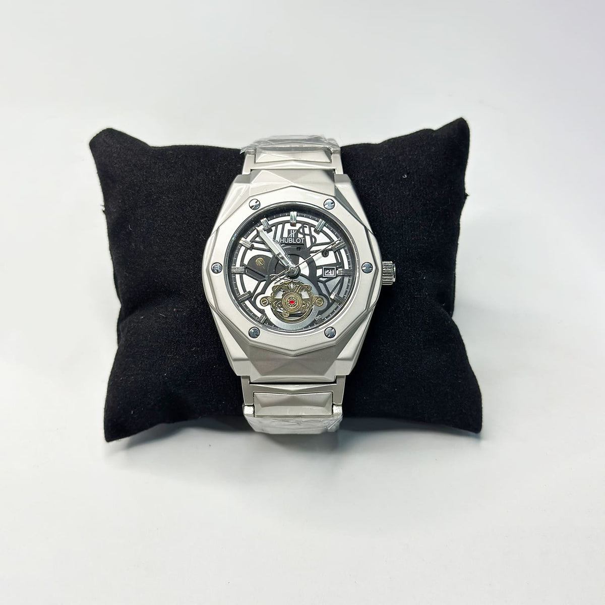 Hu Silver Watch – Luxury Classic Edition