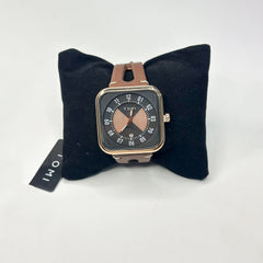 To Square Dial Men’s Brown Watch