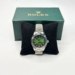 Ro Silver Men’s Watch – Blue Dial