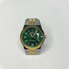 Ro Watch – Gold & Silver Green Dial