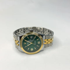 Ro Watch – Gold & Silver Green Dial