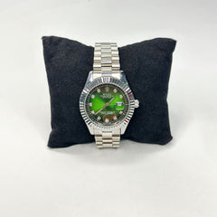 Ro Silver Men’s Watch – Blue Dial