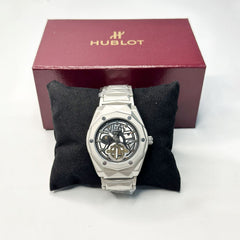 Hu Silver Watch – Luxury Classic Edition