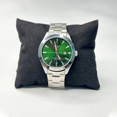 Ti Silver Men’s Watch – Blue Dial
