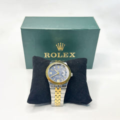 Ro Watch – Gold & Silver Green Dial