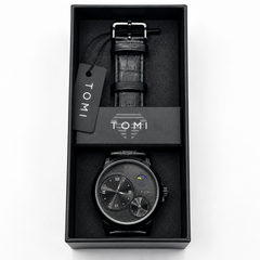 Tomi Men’s Watch – Classic Black Edition