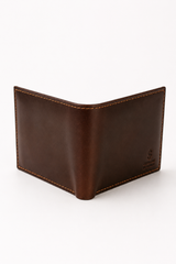 Premium Genuine Leather Wallet – Brown