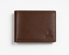 Premium Genuine Leather Wallet – Brown