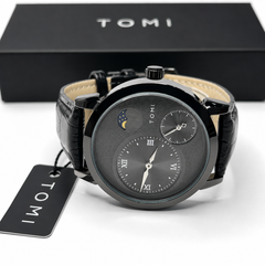 Tomi Men’s Watch – Classic Black Edition
